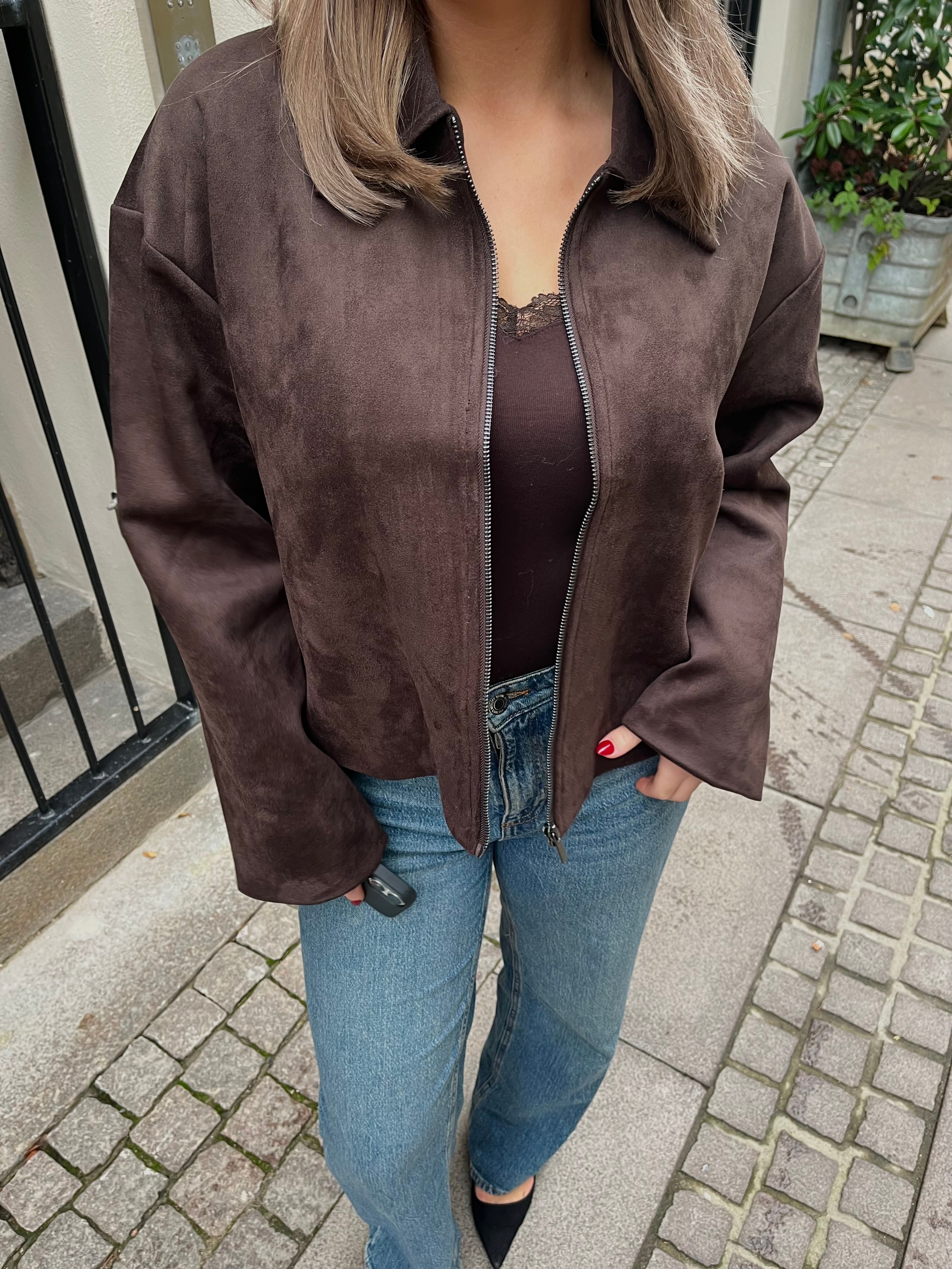 VMHAZEL Light Jacket - Chocolate Torte